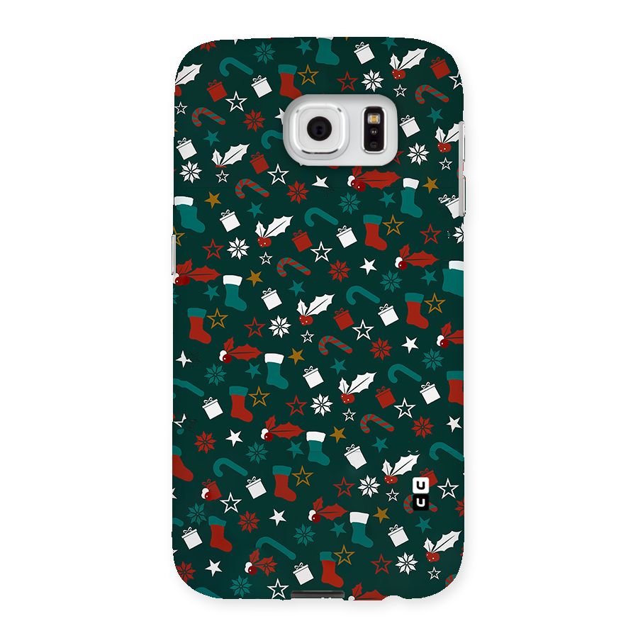 Christmas Pattern Design Back Case for Samsung Galaxy S6