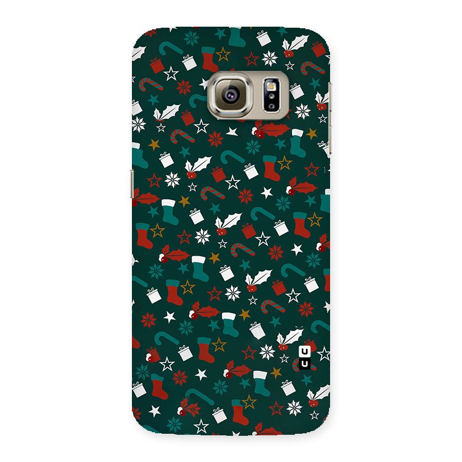 Christmas Pattern Design Back Case for Samsung Galaxy S6 Edge