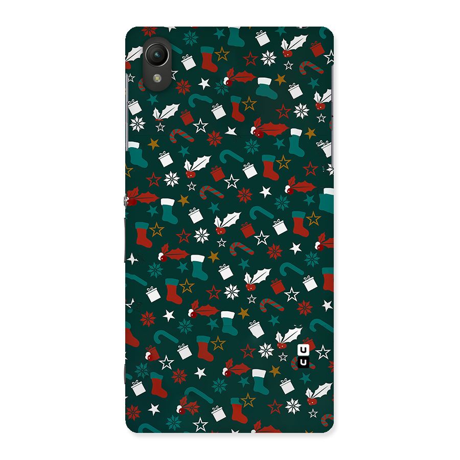 Christmas Pattern Design Back Case for Sony Xperia Z2