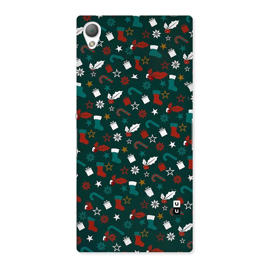 Christmas Pattern Design Back Case for Sony Xperia Z3