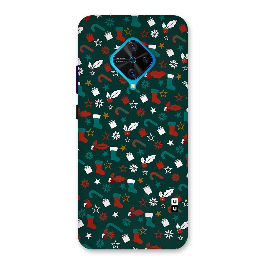 Christmas Pattern Design Back Case for Vivo S1 Pro