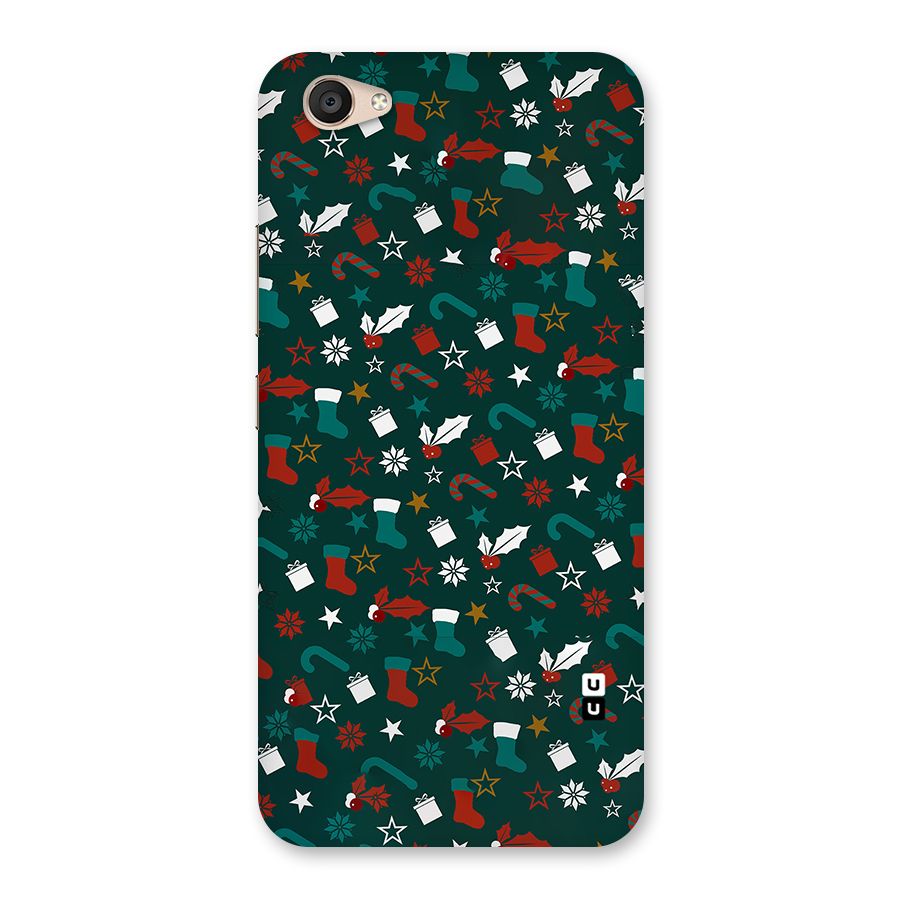 Christmas Pattern Design Back Case for Vivo V5 Plus