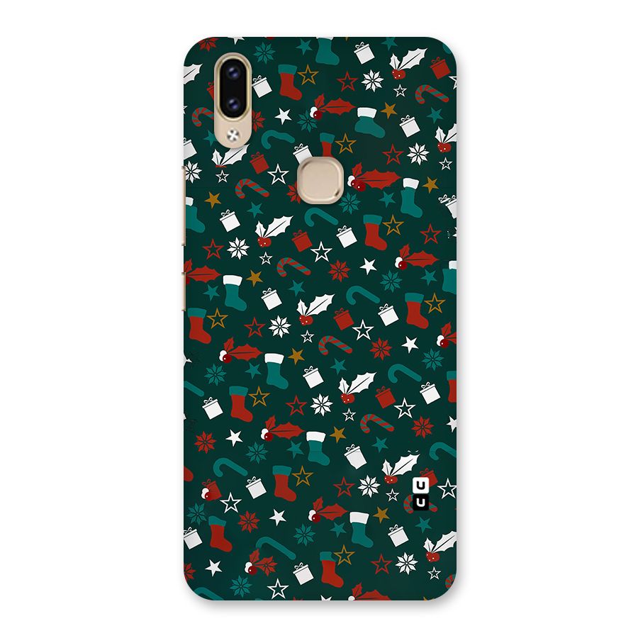 Christmas Pattern Design Back Case for Vivo V9 Youth