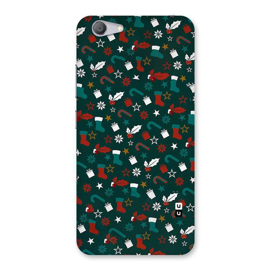 Christmas Pattern Design Back Case for Vivo Y53