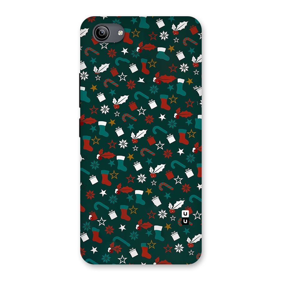 Christmas Pattern Design Back Case for Vivo Y81i