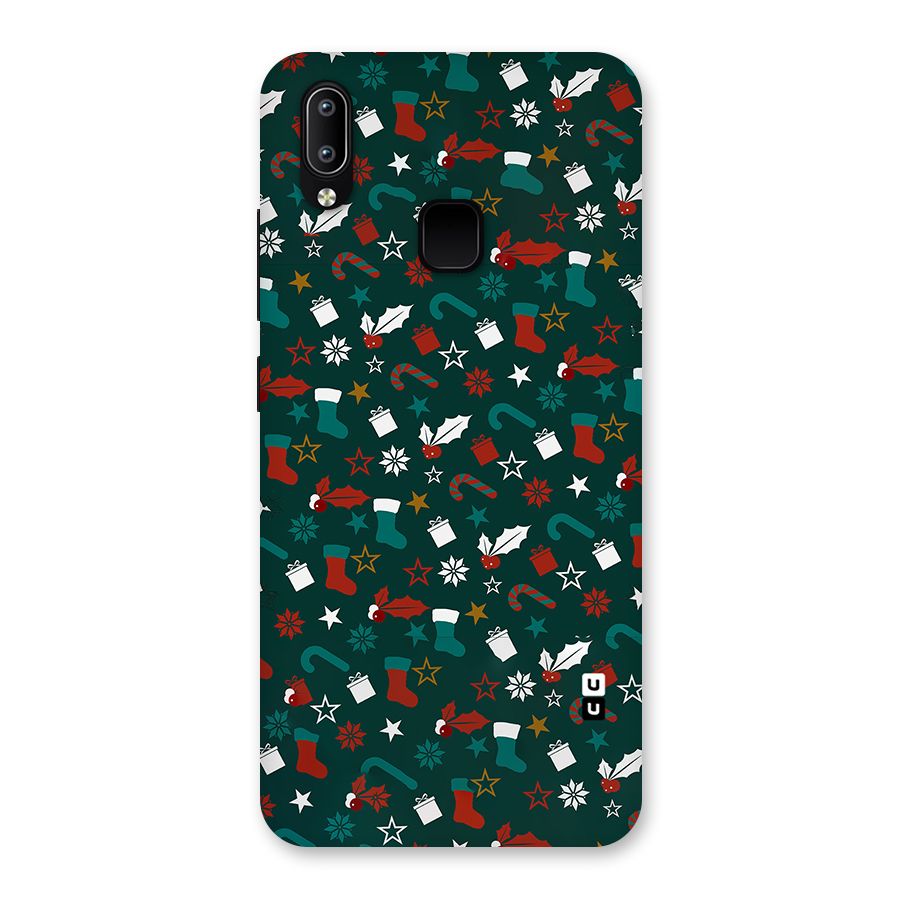 Christmas Pattern Design Back Case for Vivo Y93