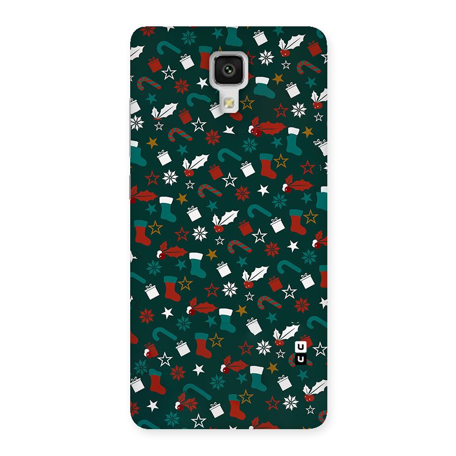 Christmas Pattern Design Back Case for Xiaomi Mi 4