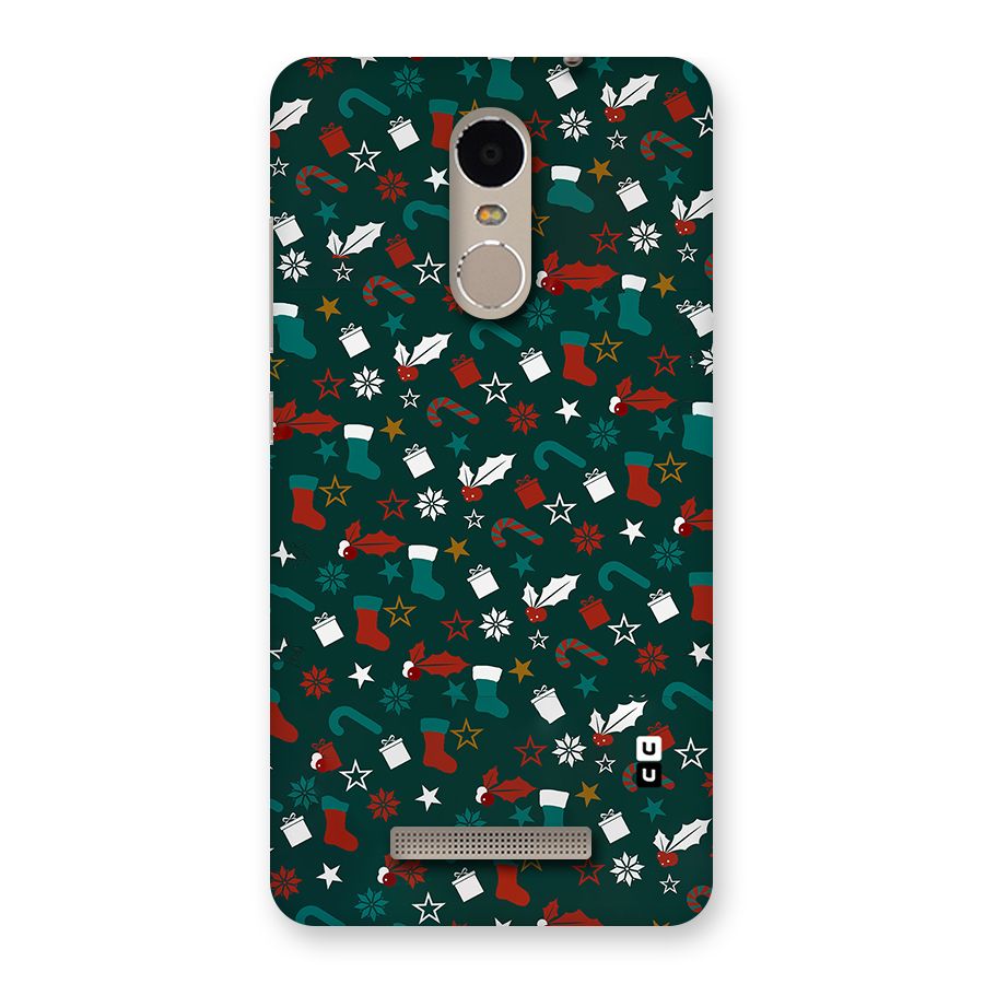 Christmas Pattern Design Back Case for Xiaomi Redmi Note 3
