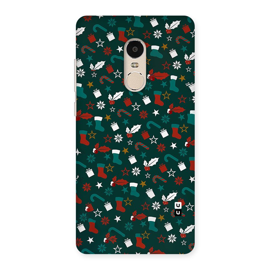 Christmas Pattern Design Back Case for Xiaomi Redmi Note 4