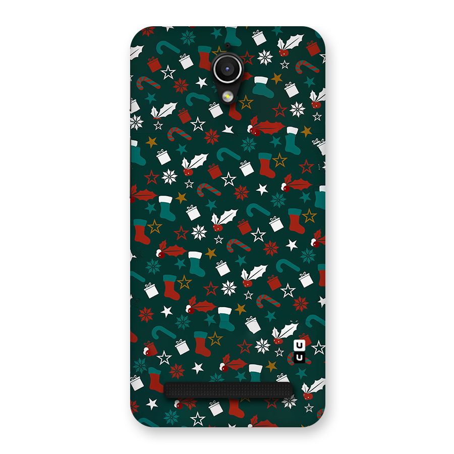 Christmas Pattern Design Back Case for Zenfone Go