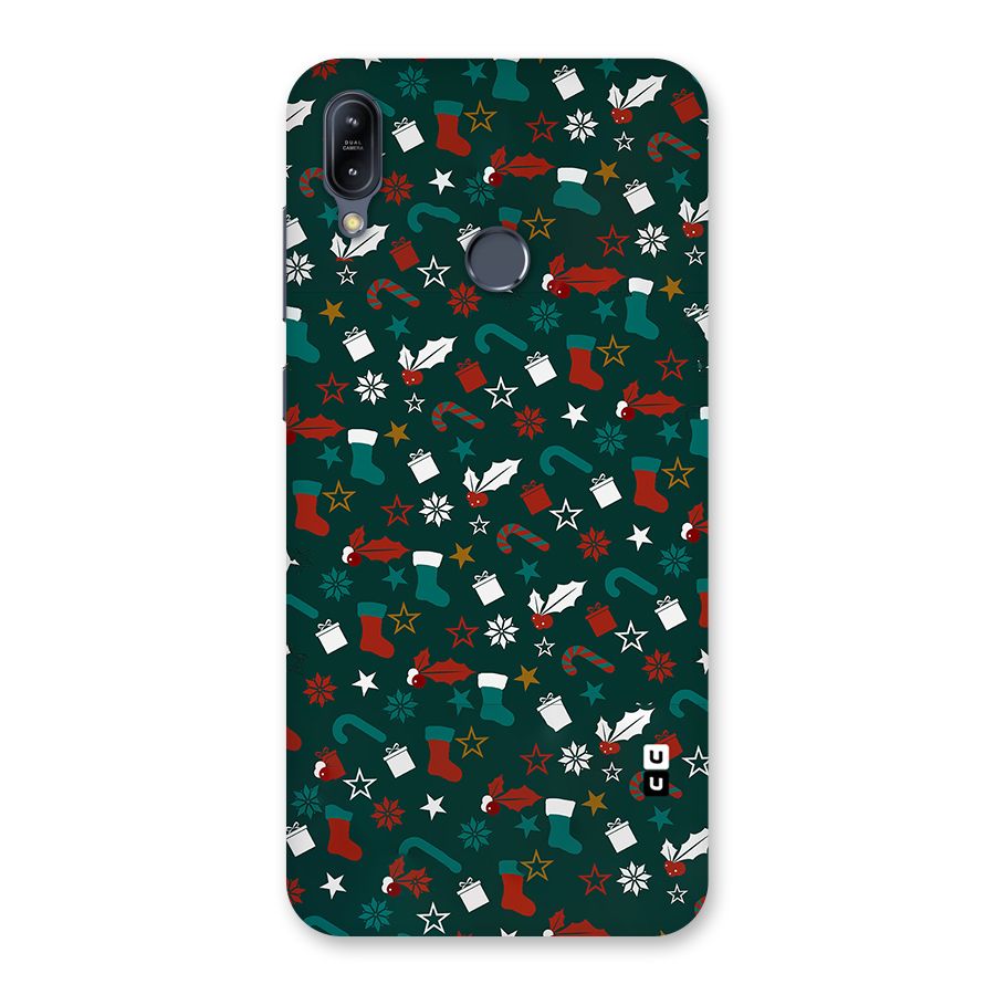 Christmas Pattern Design Back Case for Zenfone Max M2