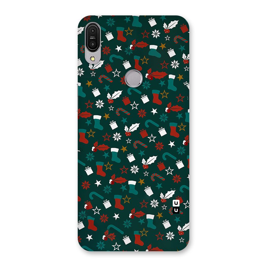 Christmas Pattern Design Back Case for Zenfone Max Pro M1