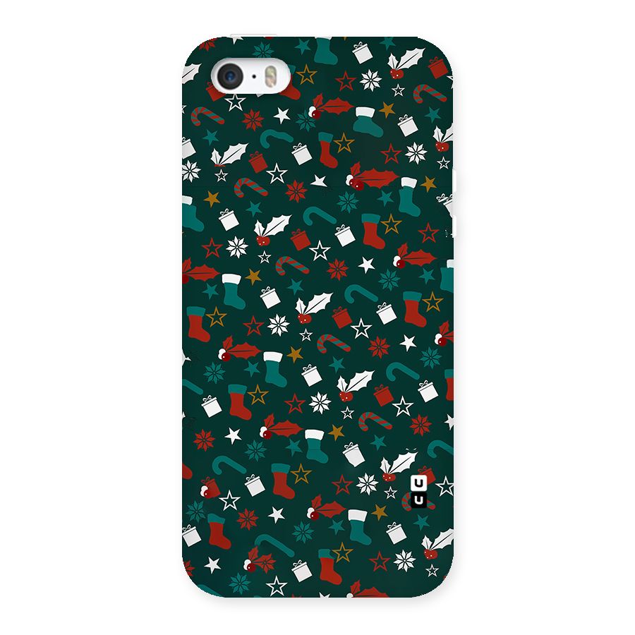 Christmas Pattern Design Back Case for iPhone 5 5S