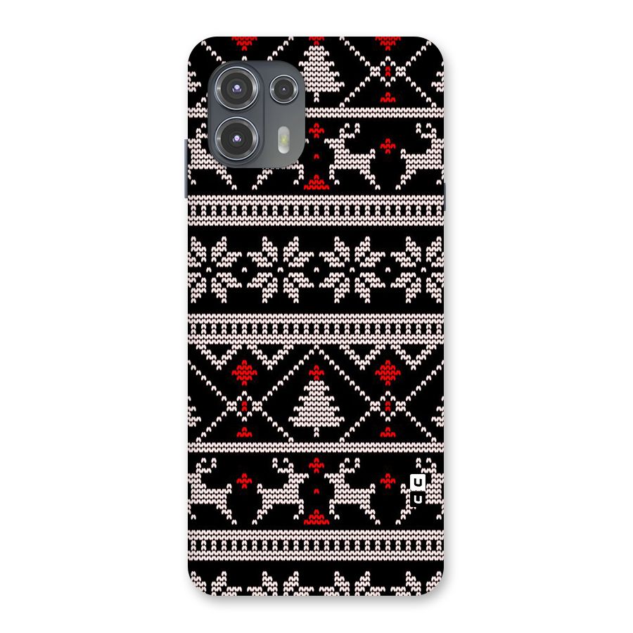Christmas Seamless Aztec Back Case for Motorola Edge 20 Fusion
