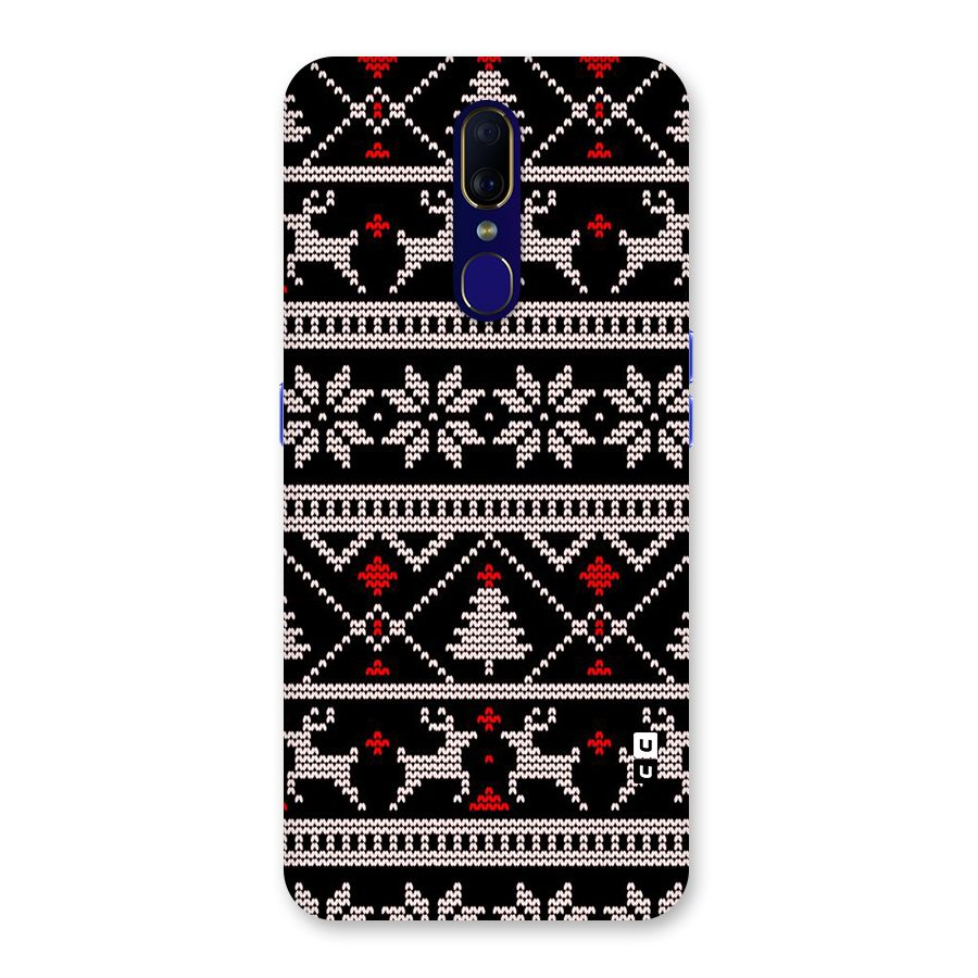 Christmas Seamless Aztec Back Case for Oppo F11