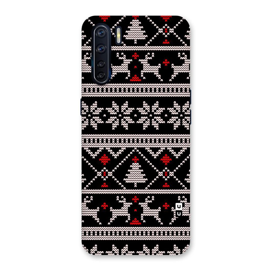 Christmas Seamless Aztec Back Case for Oppo F15