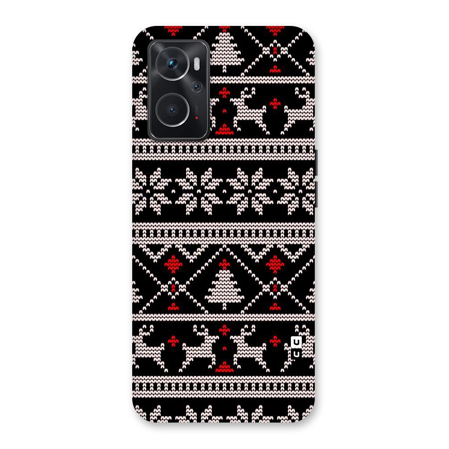 Christmas Seamless Aztec Back Case for Oppo K10 4G