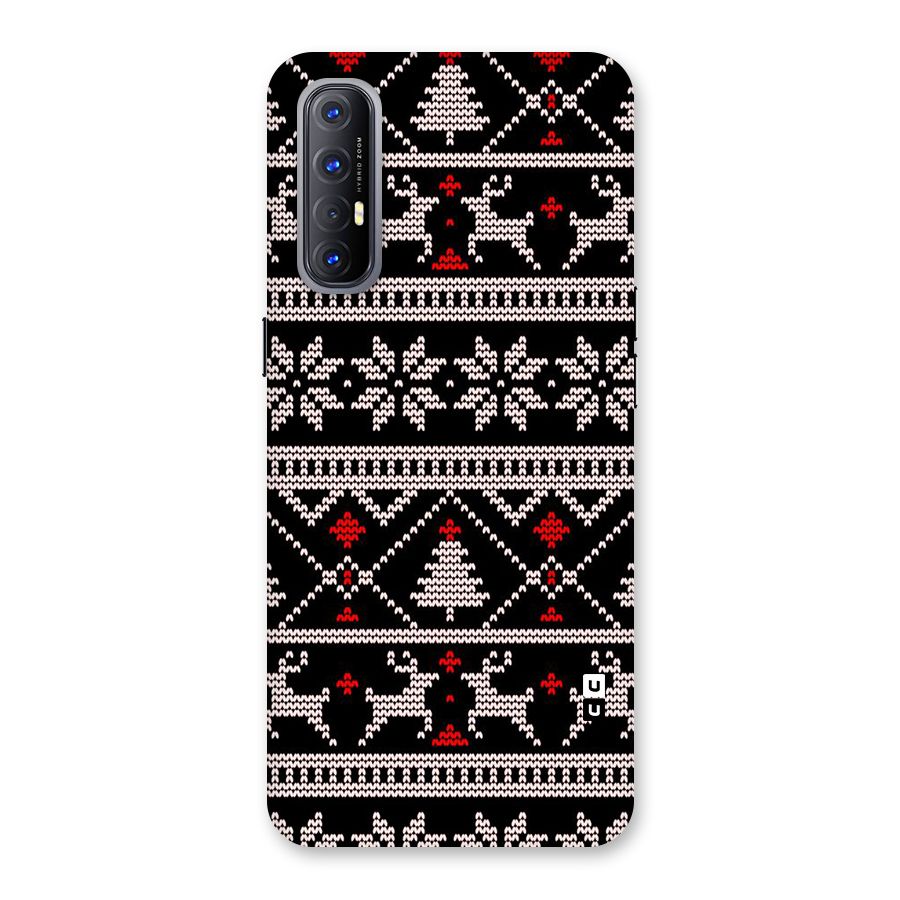 Christmas Seamless Aztec Back Case for Oppo Reno3 Pro