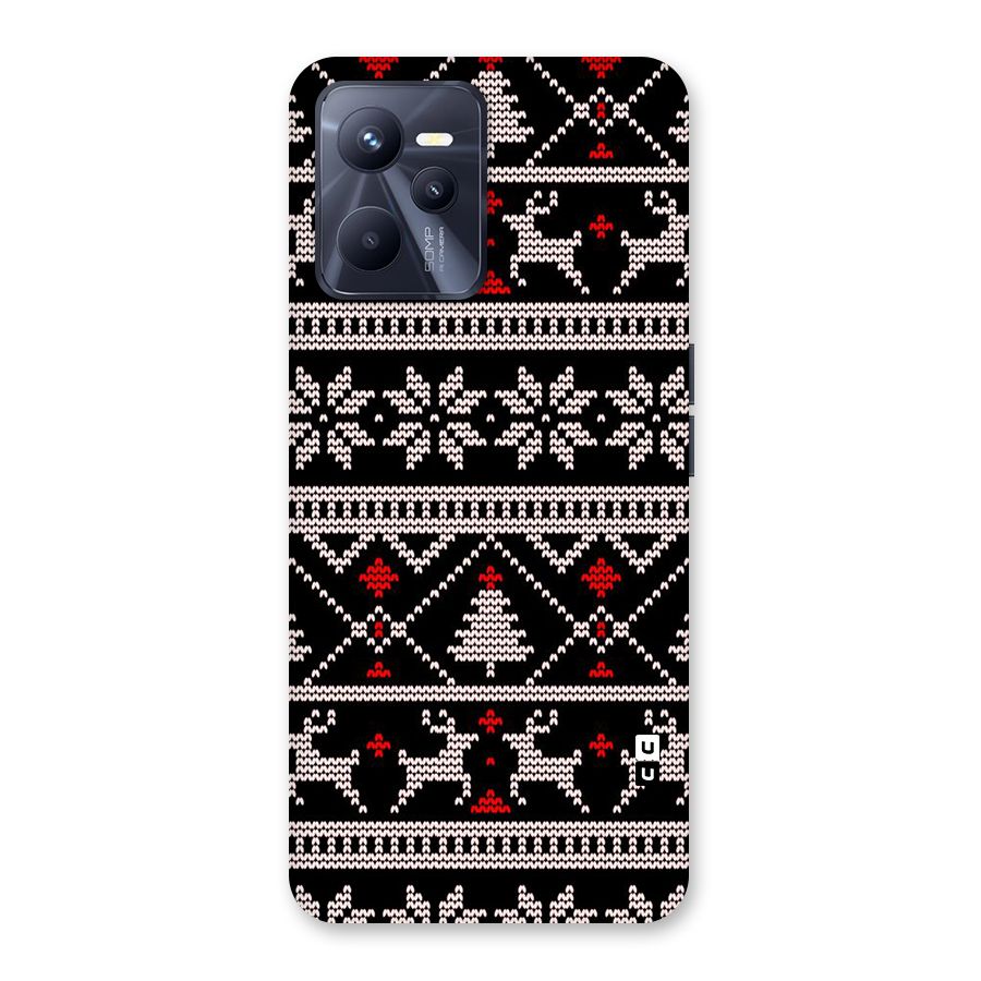 Christmas Seamless Aztec Back Case for Realme C35