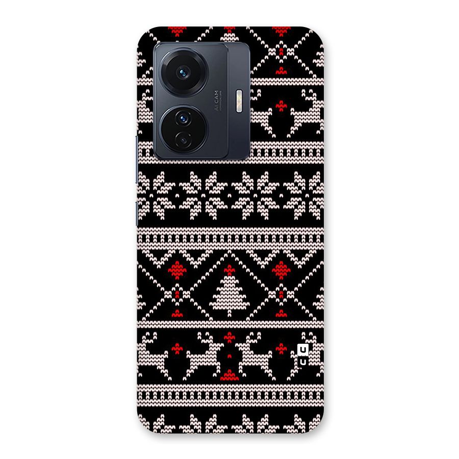 Christmas Seamless Aztec Back Case for Vivo T1 Pro