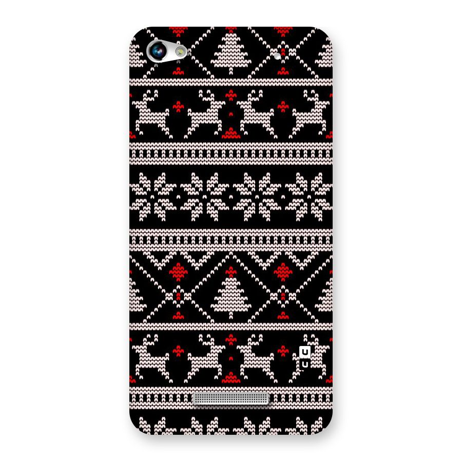 Christmas Seamless Aztec Pattern Back Case for Canvas Hue 2 A316
