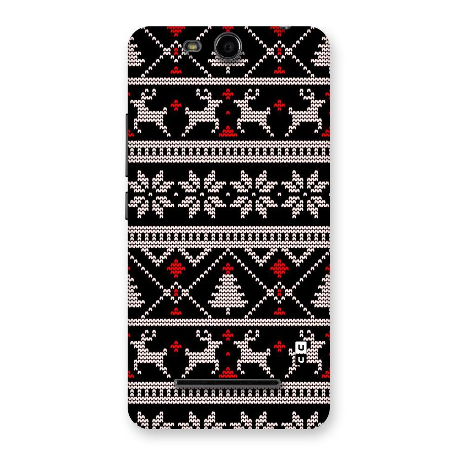 Christmas Seamless Aztec Pattern Back Case for Canvas Juice 3 Q392
