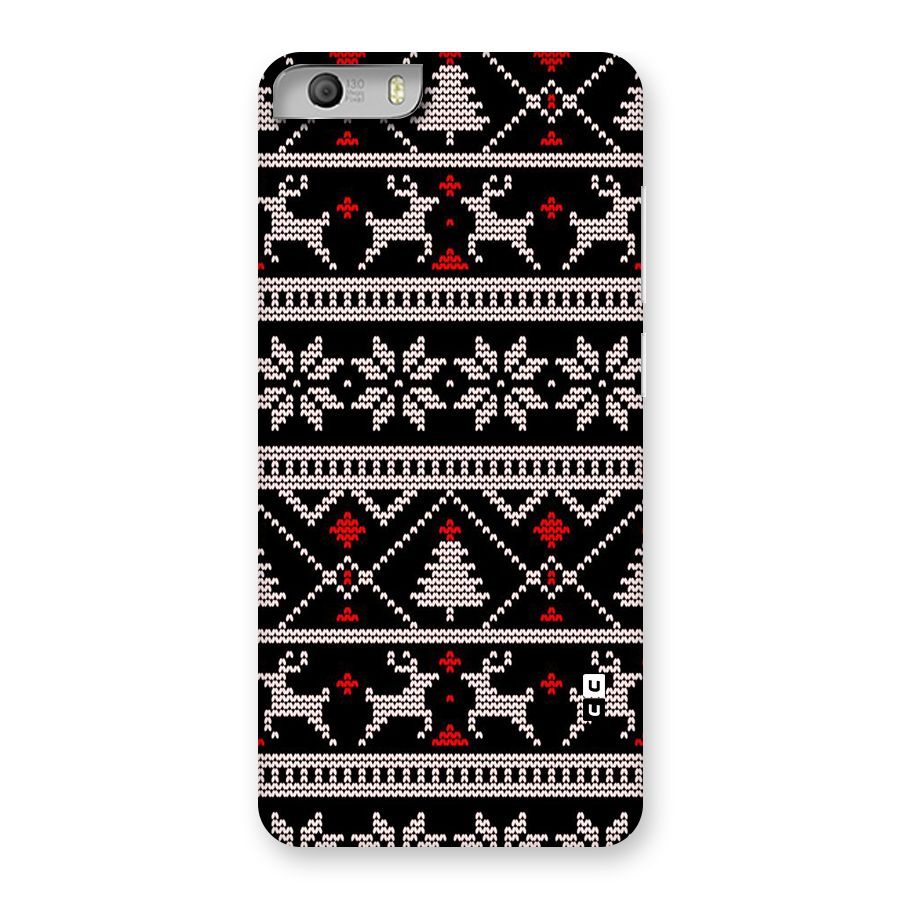 Christmas Seamless Aztec Pattern Back Case for Canvas Knight 2