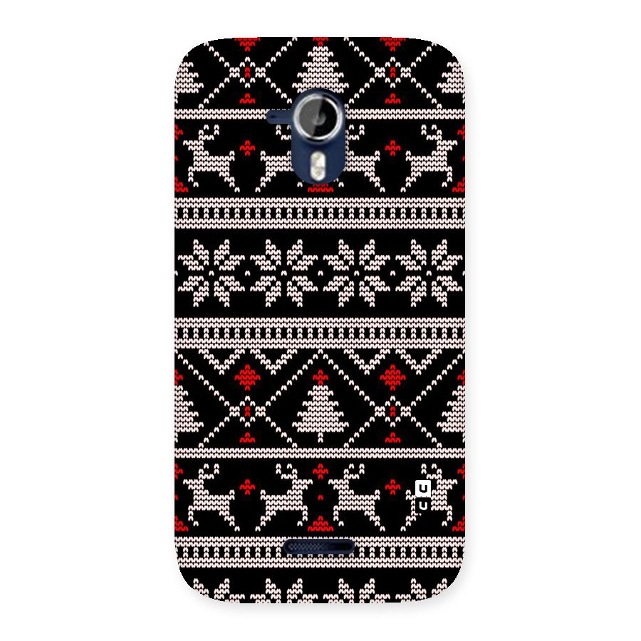 Christmas Seamless Aztec Pattern Back Case for Canvas Magnus A117