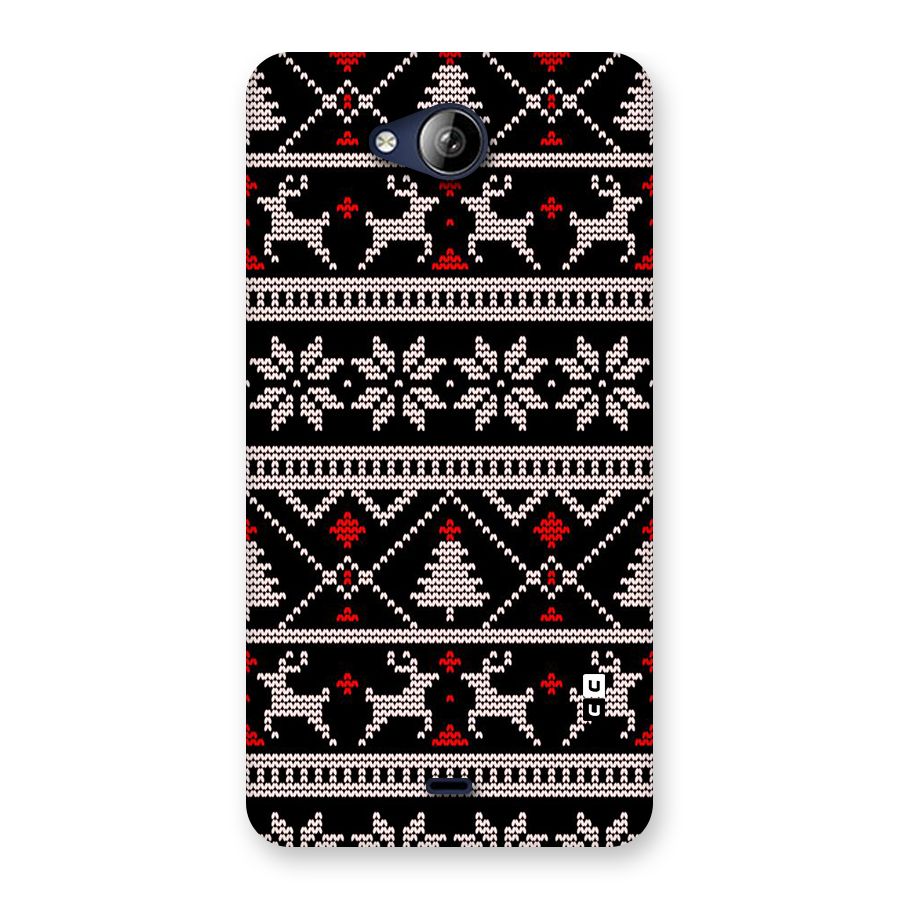 Christmas Seamless Aztec Pattern Back Case for Canvas Play Q355