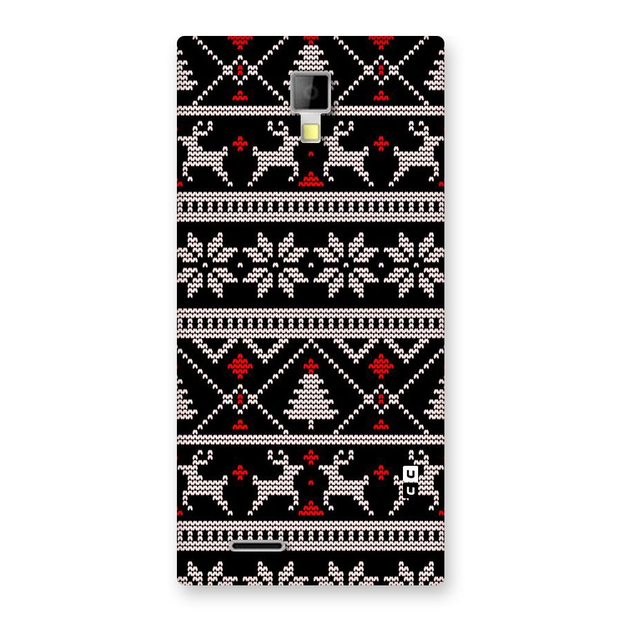 Christmas Seamless Aztec Pattern Back Case for Canvas Xpress A99