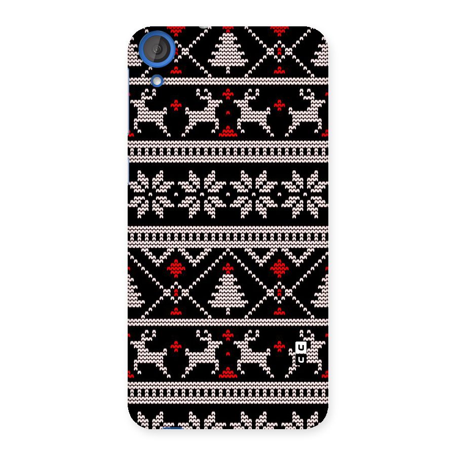 Christmas Seamless Aztec Pattern Back Case for Desire 820