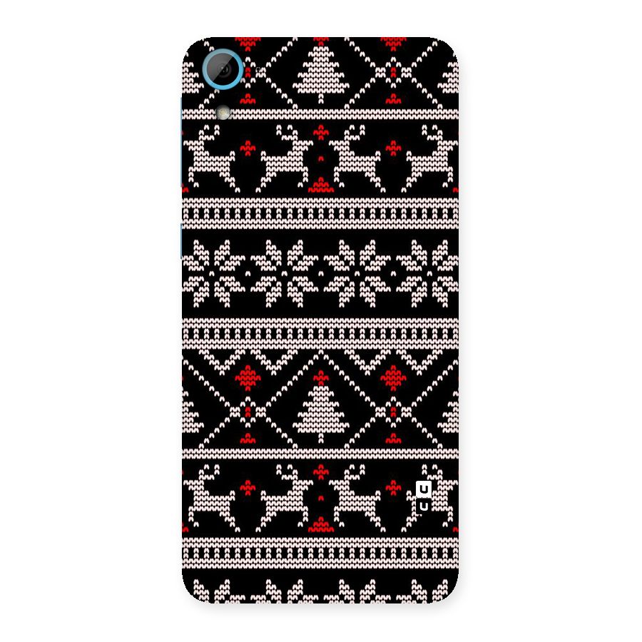 Christmas Seamless Aztec Pattern Back Case for Desire 826
