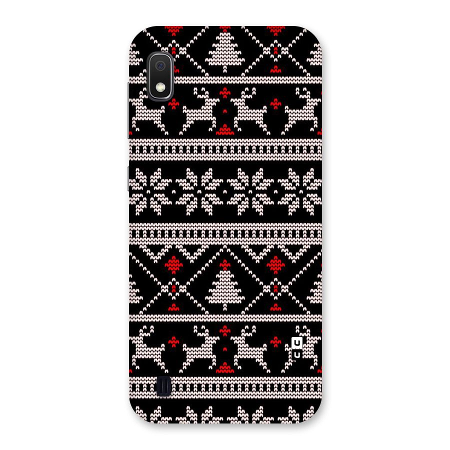 Christmas Seamless Aztec Pattern Back Case for Galaxy A10