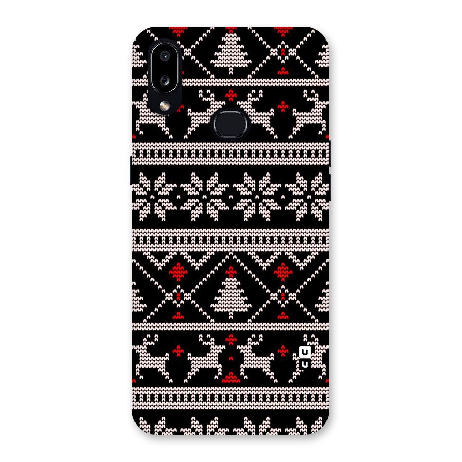 Christmas Seamless Aztec Pattern Back Case for Galaxy A10s