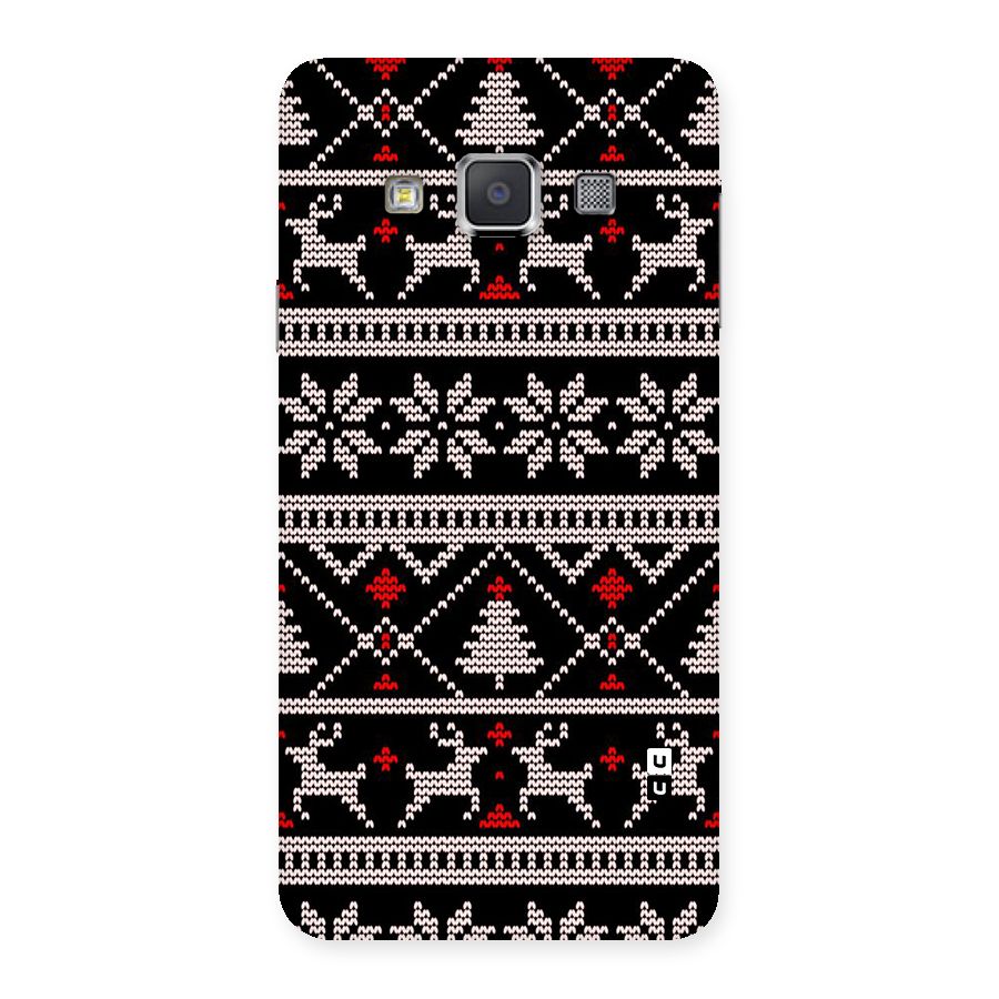 Christmas Seamless Aztec Pattern Back Case for Galaxy A3