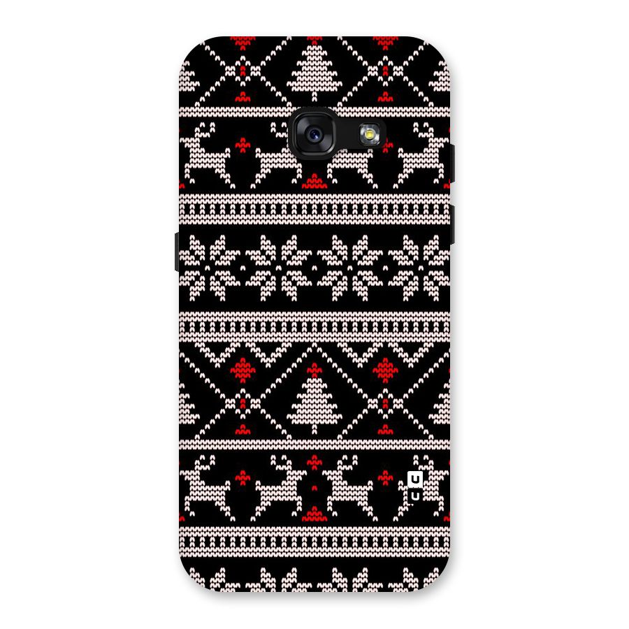 Christmas Seamless Aztec Pattern Back Case for Galaxy A3 (2017)