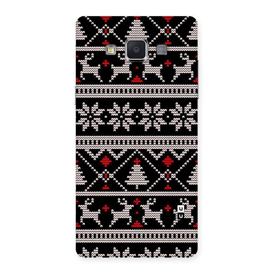 Christmas Seamless Aztec Pattern Back Case for Galaxy A5