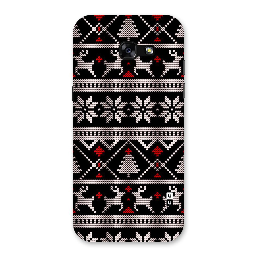 Christmas Seamless Aztec Pattern Back Case for Galaxy A5 2017