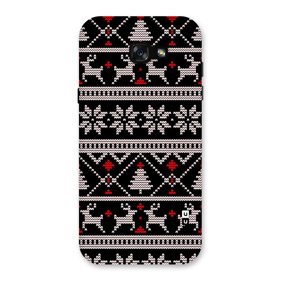 Christmas Seamless Aztec Pattern Back Case for Galaxy A7 (2017)