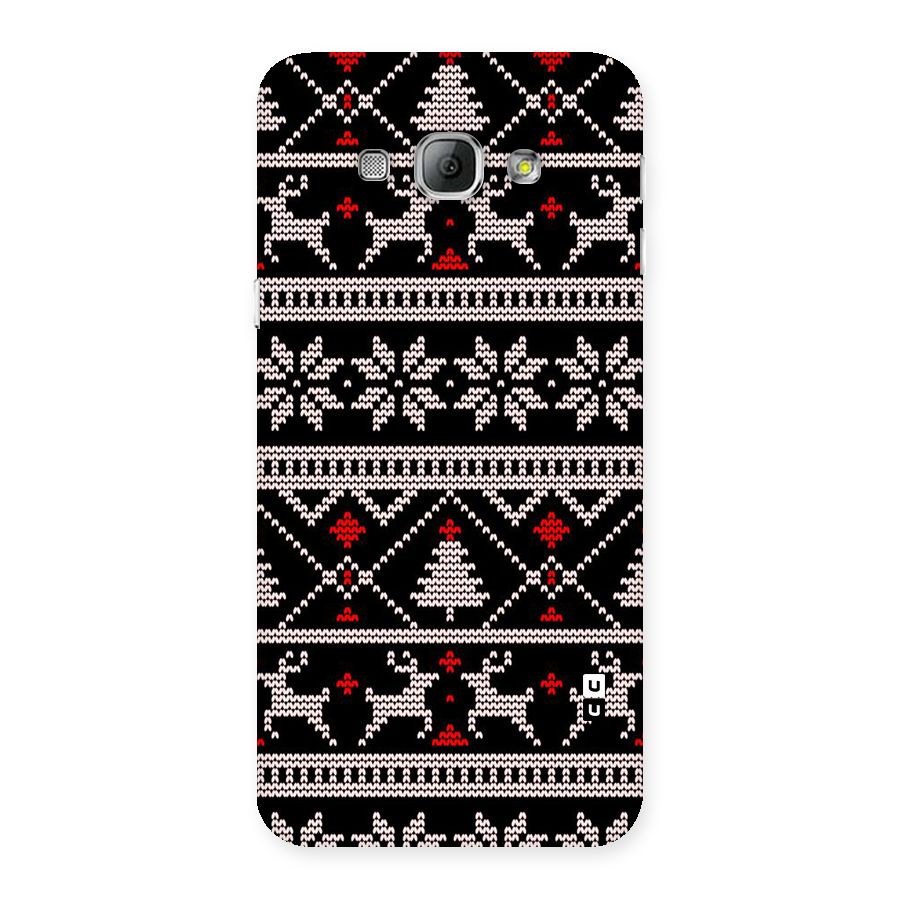Christmas Seamless Aztec Pattern Back Case for Galaxy A8