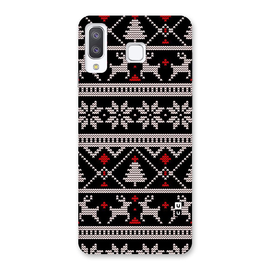 Christmas Seamless Aztec Pattern Back Case for Galaxy A8 Star