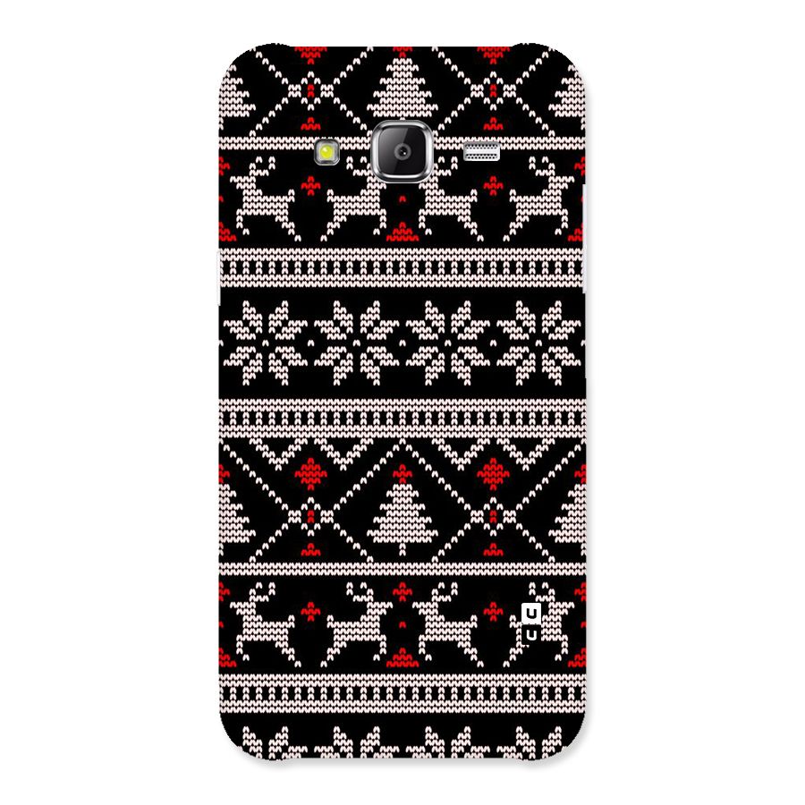 Christmas Seamless Aztec Pattern Back Case for Galaxy J2 Prime