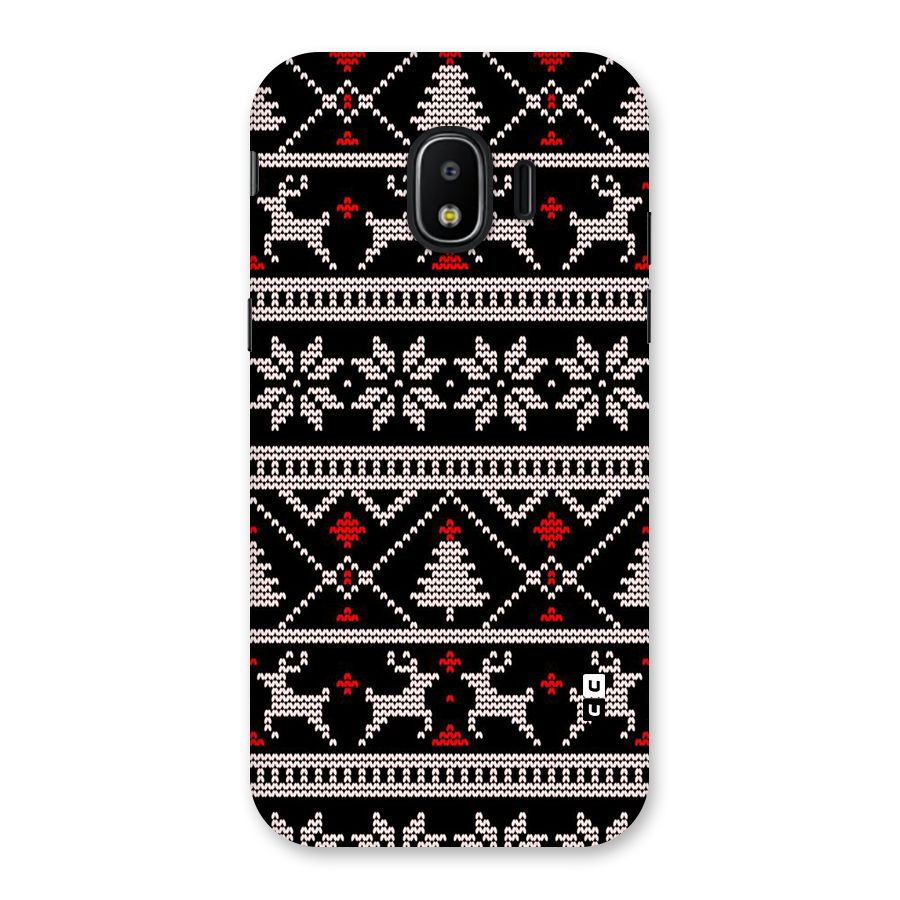 Christmas Seamless Aztec Pattern Back Case for Galaxy J2 Pro 2018