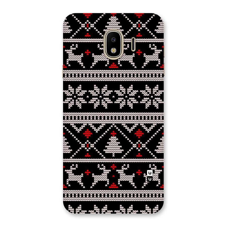 Christmas Seamless Aztec Pattern Back Case for Galaxy J4