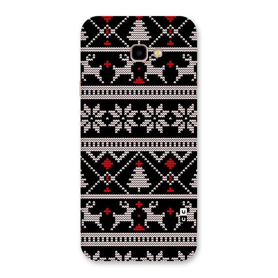 Christmas Seamless Aztec Pattern Back Case for Galaxy J4 Plus