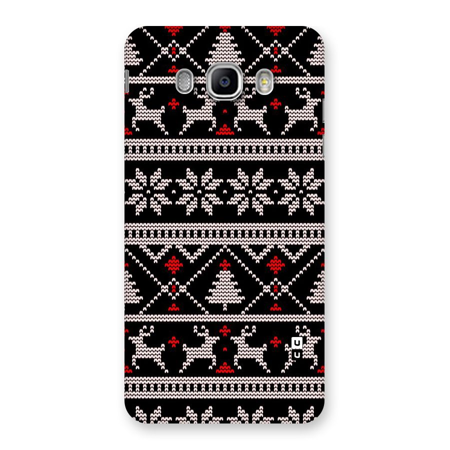 Christmas Seamless Aztec Pattern Back Case for Galaxy J5 2016