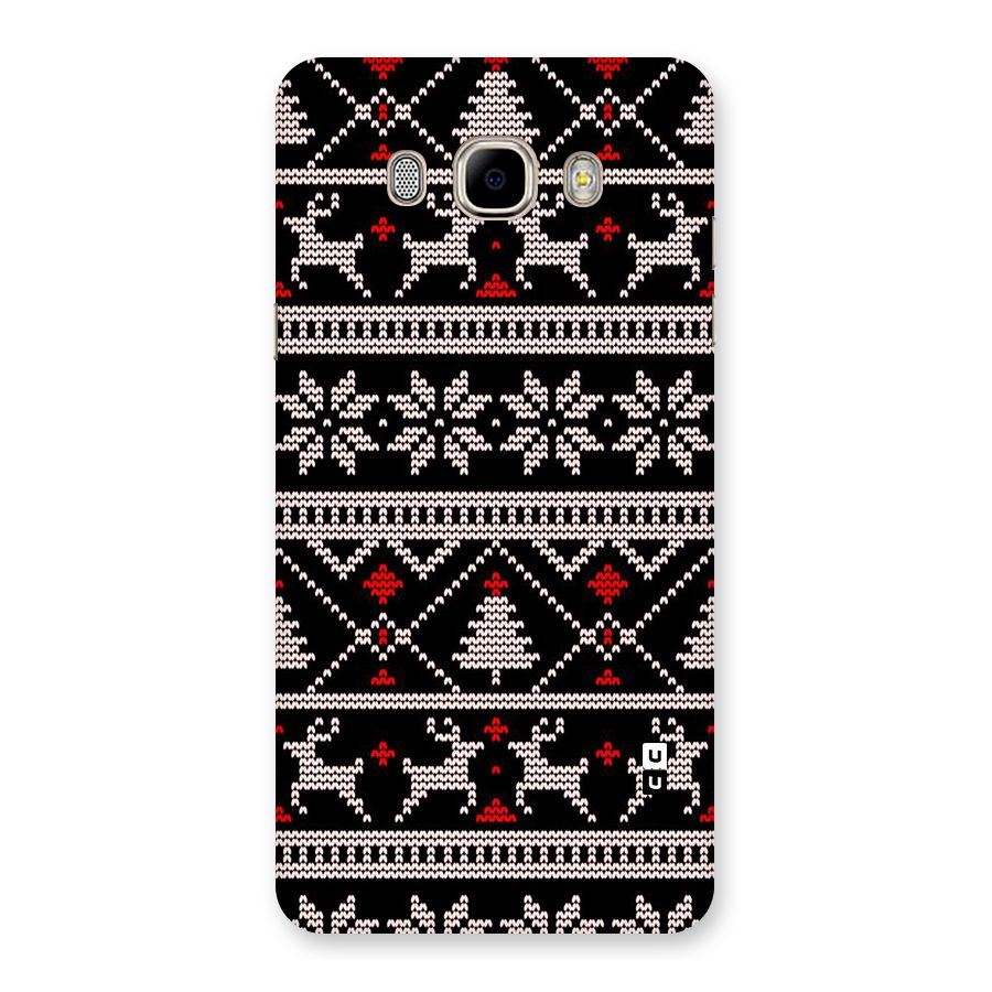 Christmas Seamless Aztec Pattern Back Case for Galaxy J7 2016