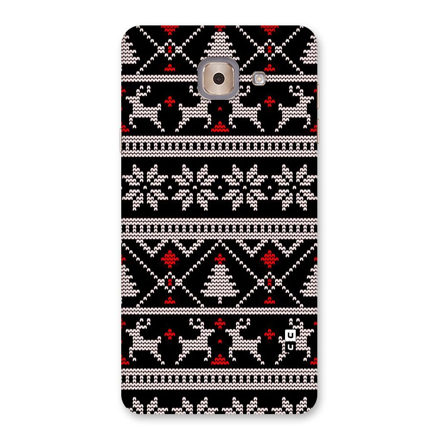 Christmas Seamless Aztec Pattern Back Case for Galaxy J7 Max