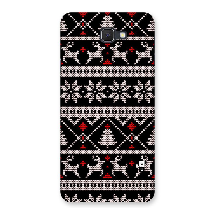 Christmas Seamless Aztec Pattern Back Case for Galaxy J7 Prime