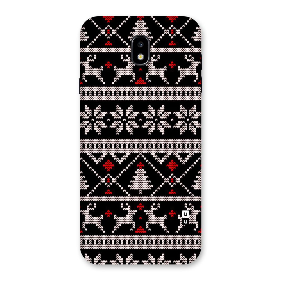Christmas Seamless Aztec Pattern Back Case for Galaxy J7 Pro
